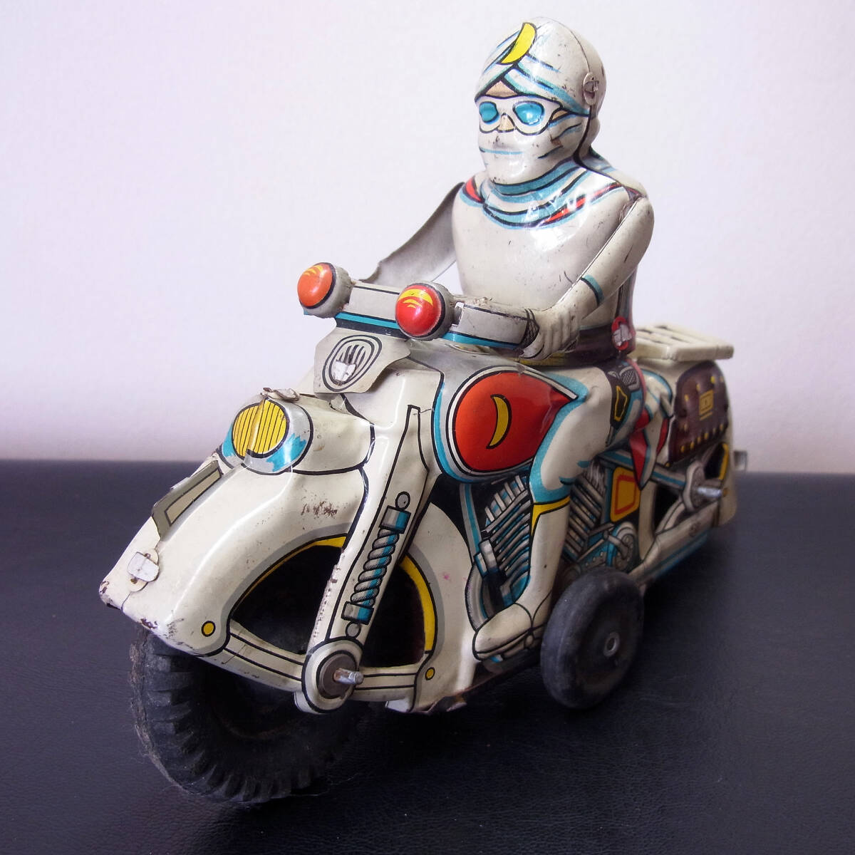 月光仮面 オートバイ ブリキ玩具 野村トーイ