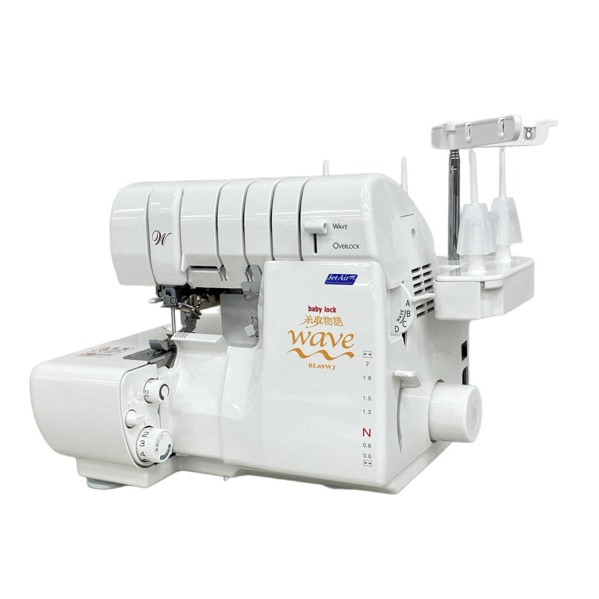 baby lock BL69WJ 糸取物語 Wave Jet ロックミシン