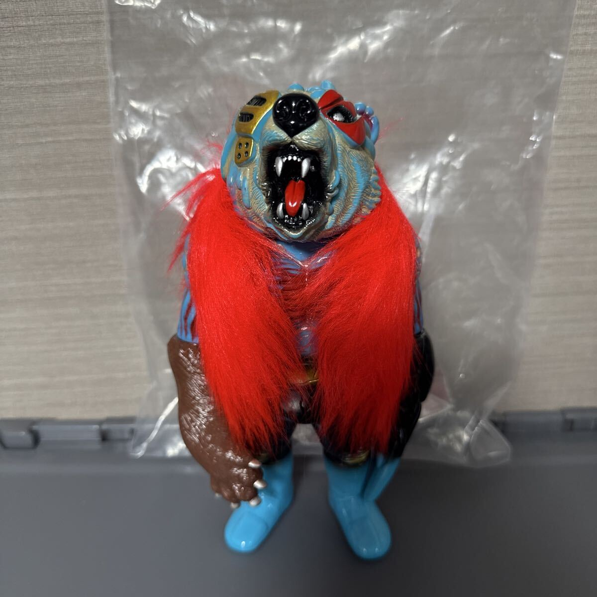 ゴッコ堂 リアルヘッド ベアオスマン ソフビ