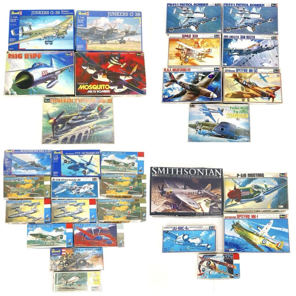 Revell レベル 戦闘機プラモデル 30点セット