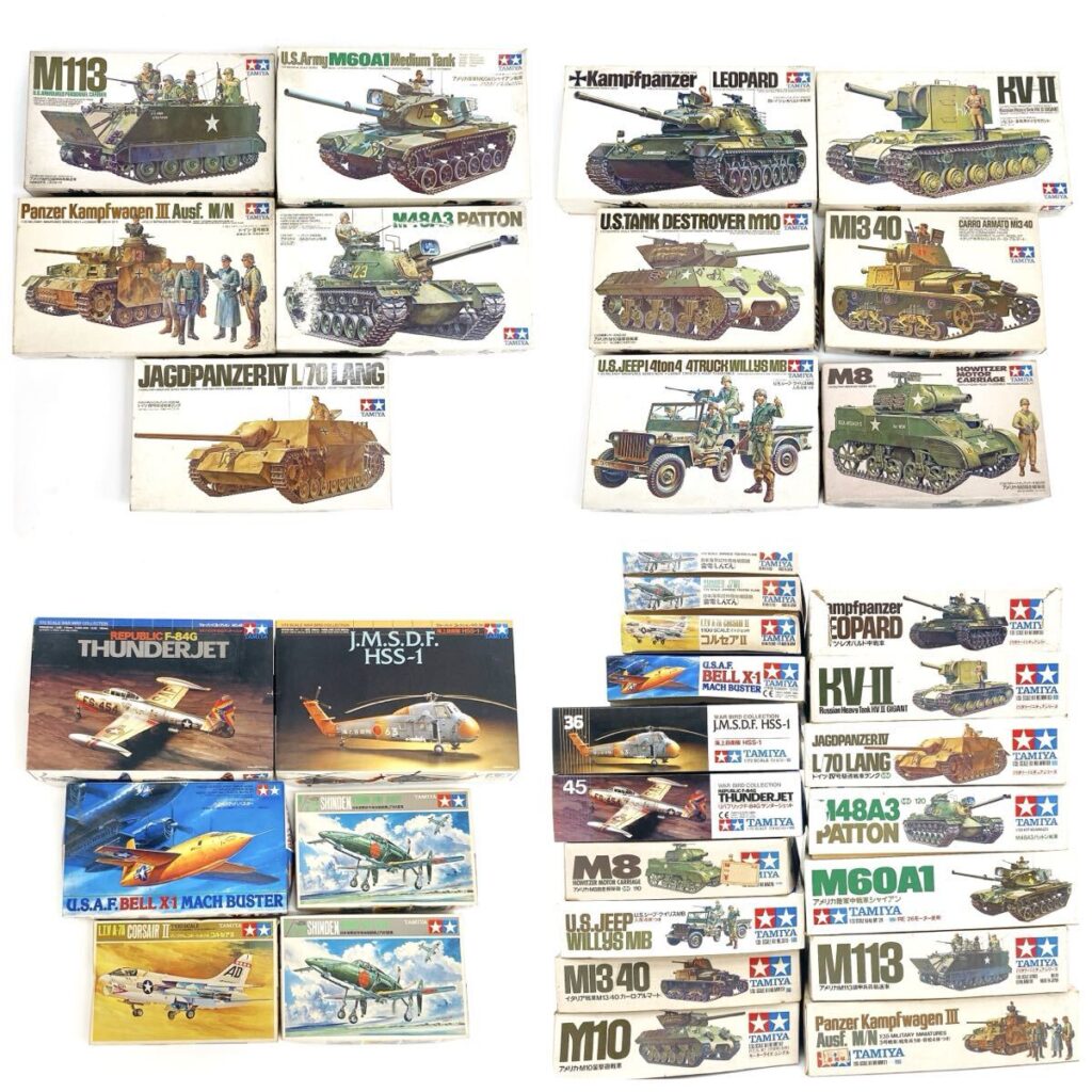 タミヤ プラモデル 戦闘機・戦車・航空機 17点セット