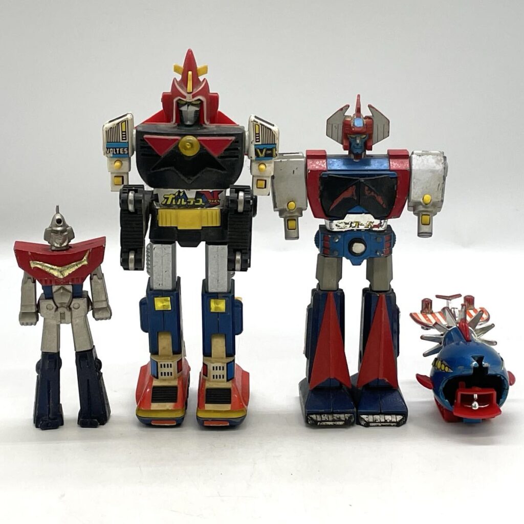 ポピー 超合金 ボルテスV ダンガードA ザイダベック号 4点セット