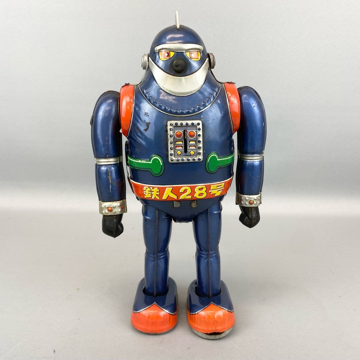 野村トーイ 鉄人28号 ブリキ ロボット 当時物 全長25cm