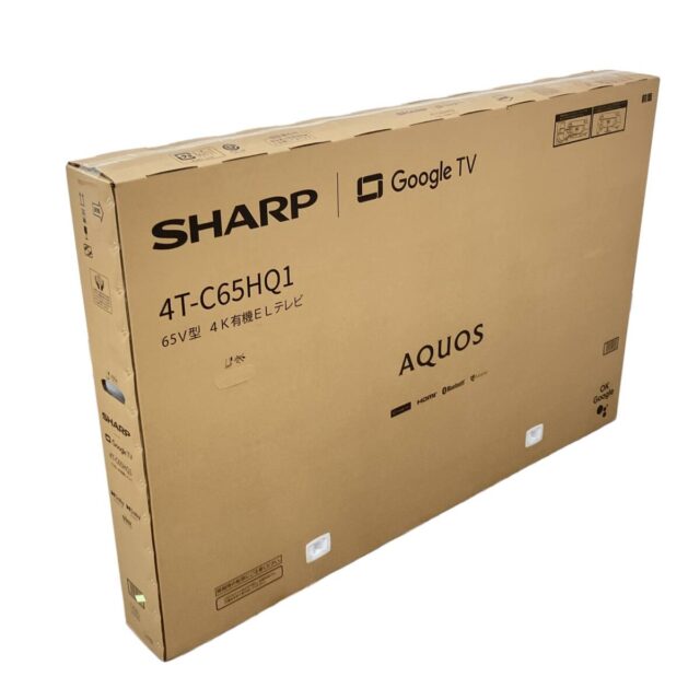 SHARP AQUOS OLED 4T-C65HQ1 65インチ 4K有機ELテレビ