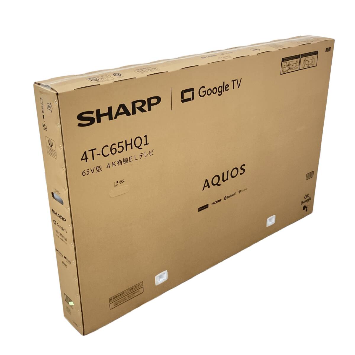 SHARP AQUOS OLED 4T-C65HQ1 65インチ 4K有機ELテレビ