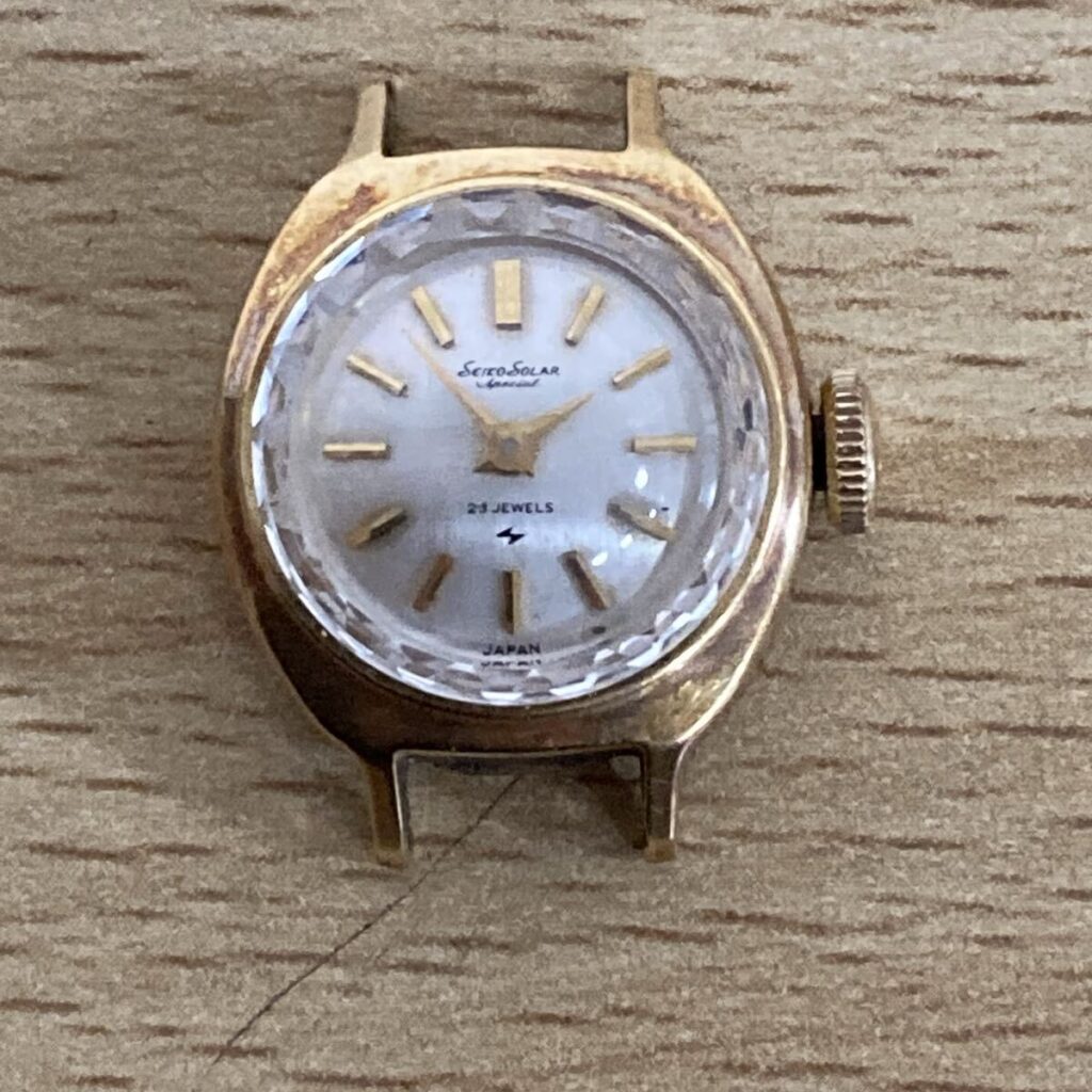 SEIKO セイコー 1040-3010 18K 手巻き レディース腕時計