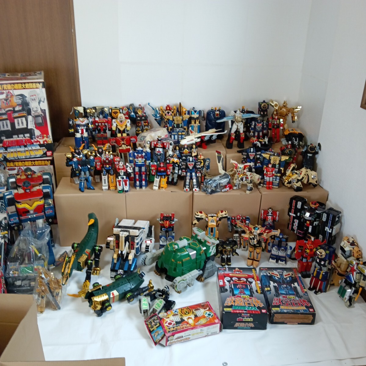 （宅配買取）超合金 戦隊ロボ・勇者王・トランスフォーマー・ダイナソー 大量まとめ