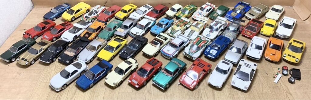 プラモデル 自動車 1/24 完成品 52点セット