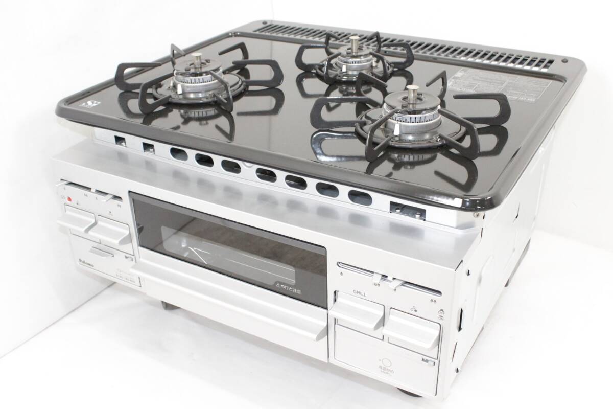 パロマ ガスコンロ PKD-N36S LPガス ビルトイン