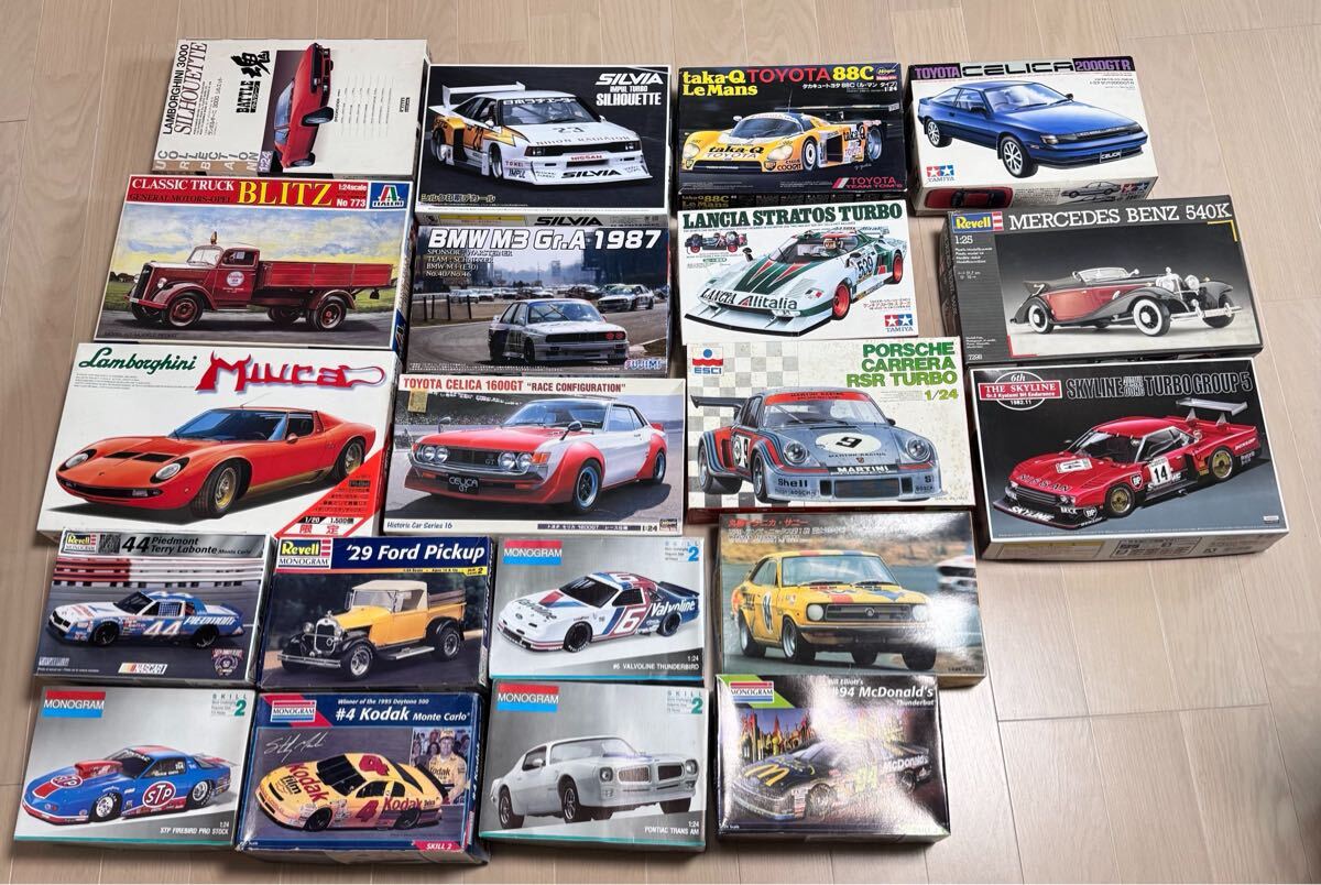 プラモデル まとめ TAMIYA MONOGRAM Revell スポーツカー