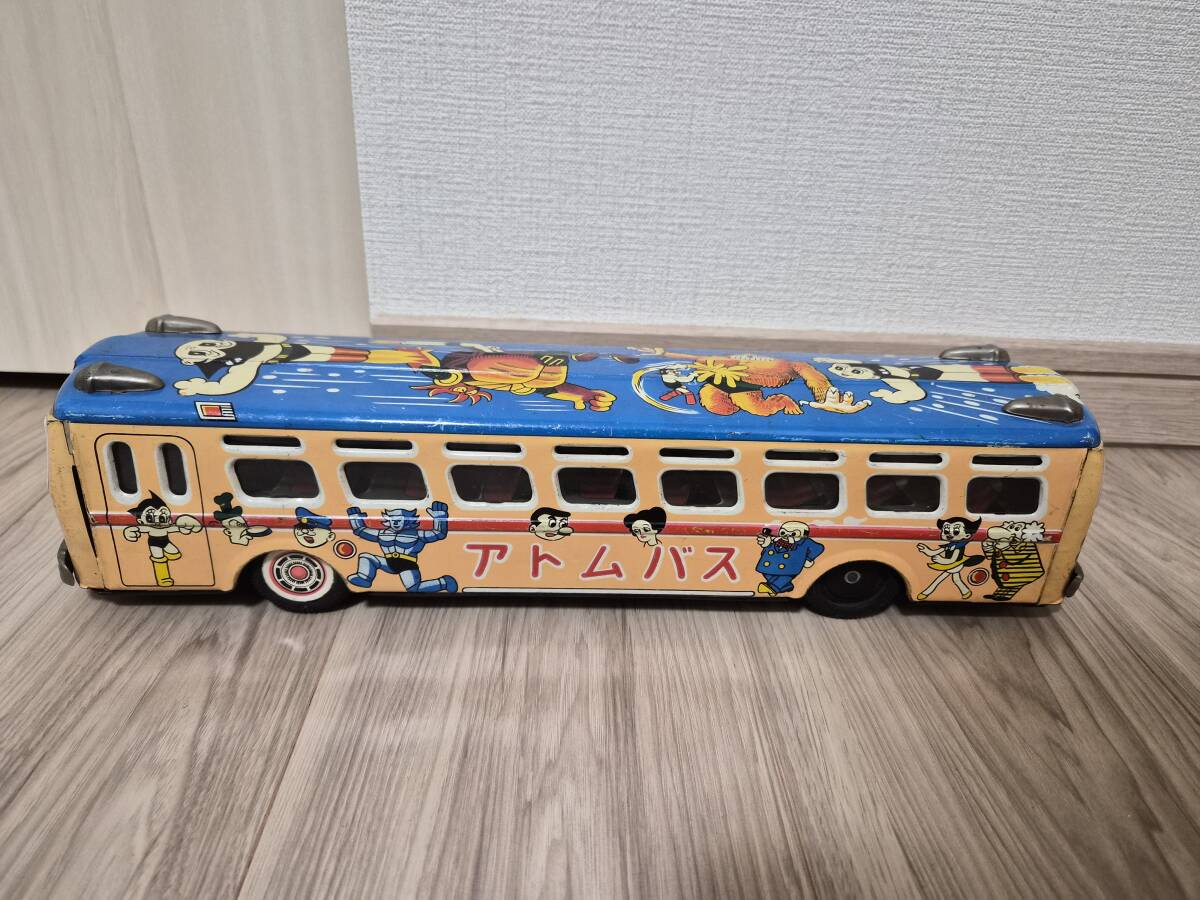 三浦トーイ アトムバス フリクション ブリキ玩具 1960年