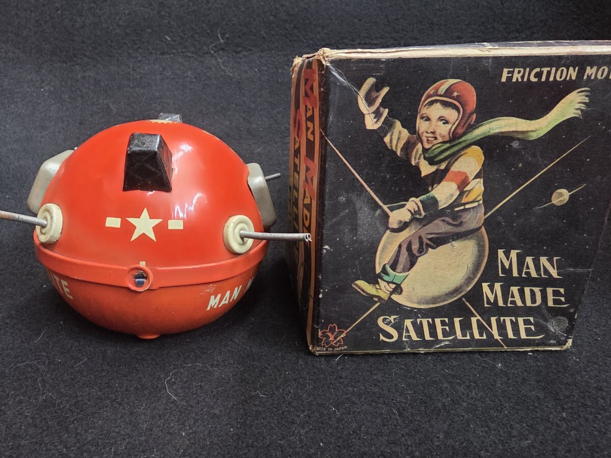 RM ブリキ 米澤玩具 マンメイドサテライト 1950年代