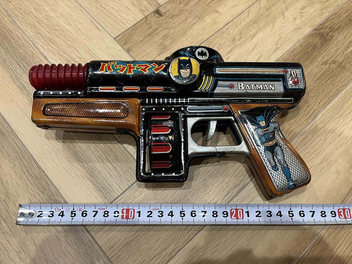 野村トーイ バットマン ブリキ 光線銃 ビンテージ