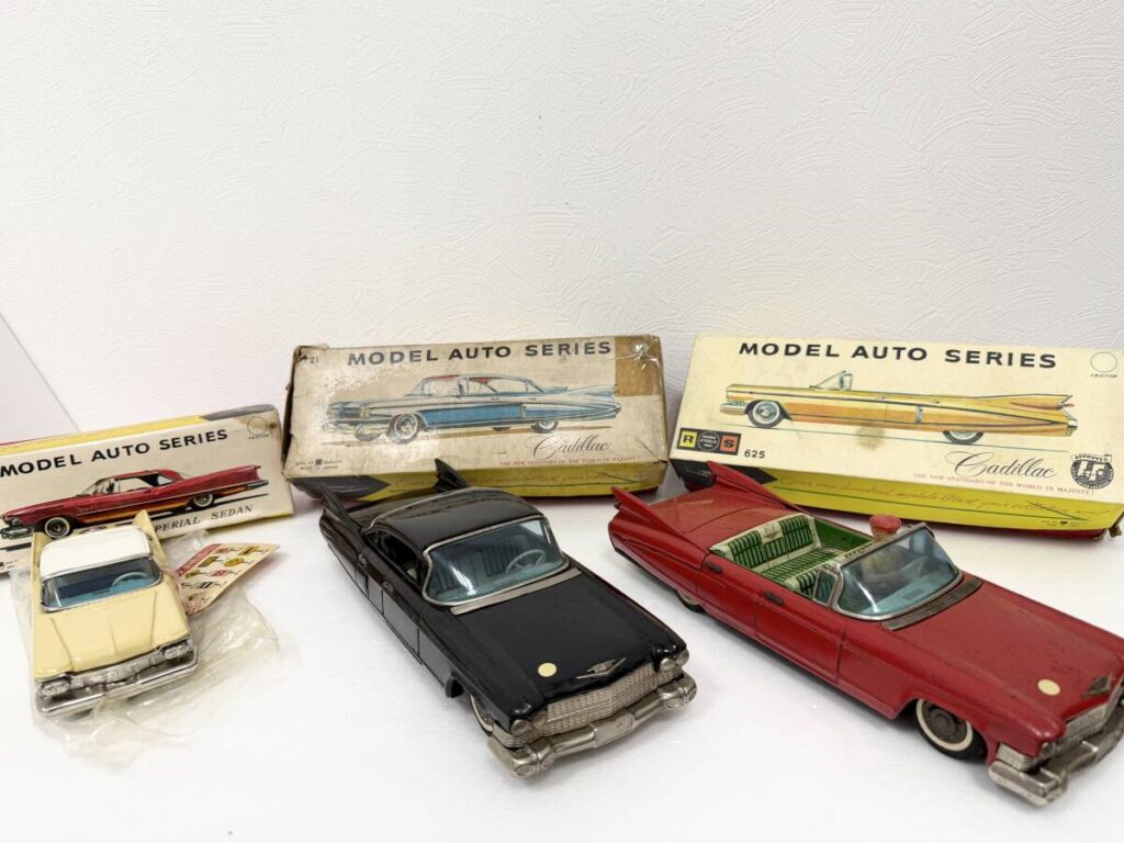 ブリキ玩具 MODEL AUTO SERIES キャデラック 3点セット