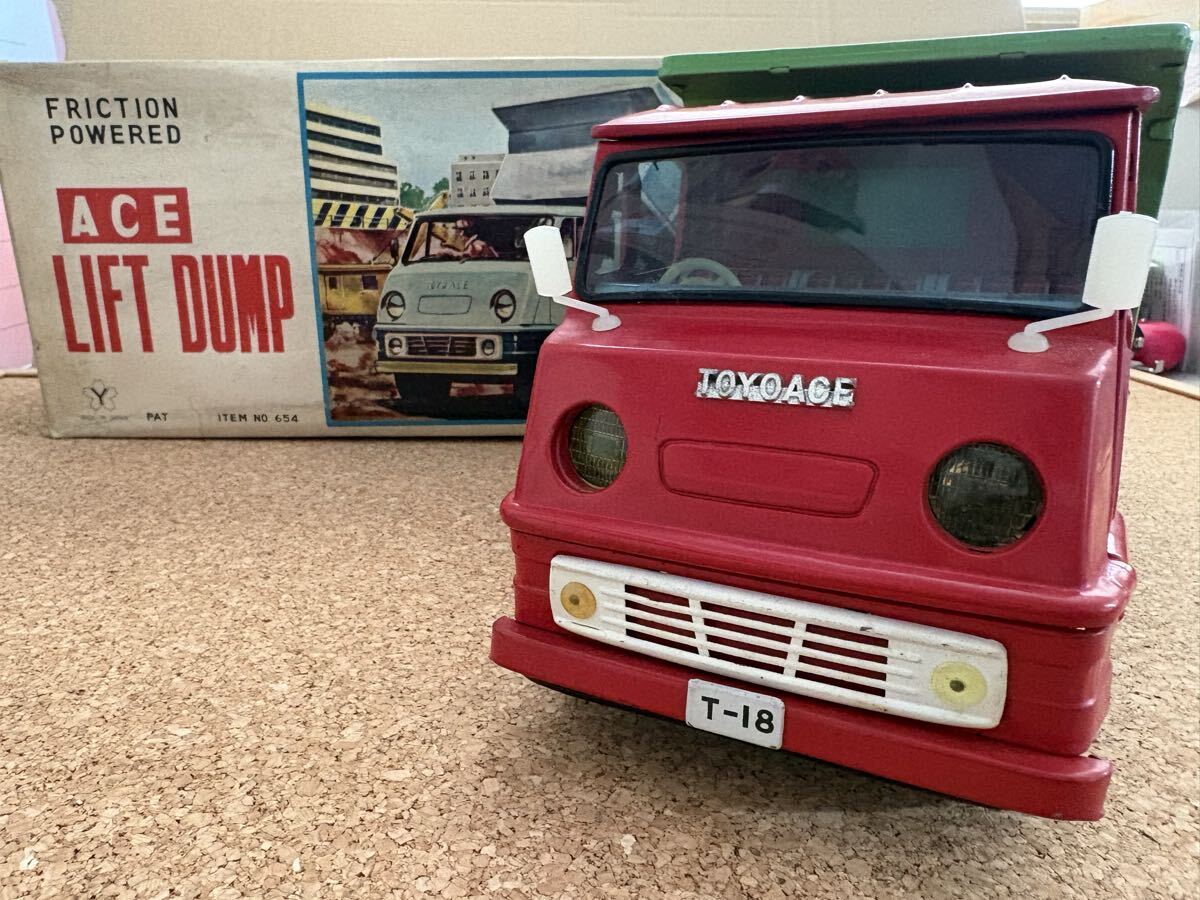 米澤玩具 ブリキ トヨエース 箱付き 約34cm