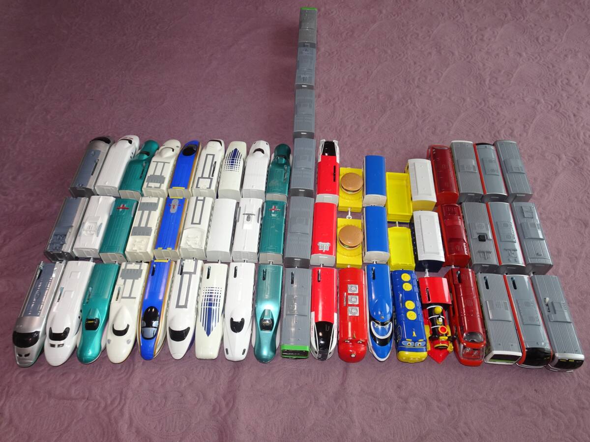 プラレール 新幹線・成田エクスプレス・チャギントン・ディズニー・ロマンスカー・電車他 19セット