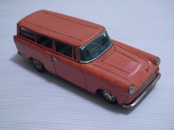 レトロ ミニカー ブリキ製 トヨペットコロナライン アサヒ玩具製