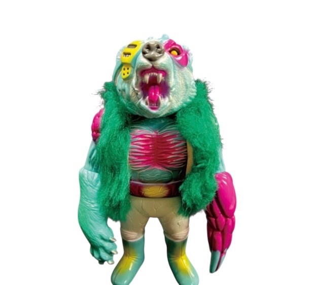 ゴッコ堂 リアルヘッド ベアオスマン ソフビ