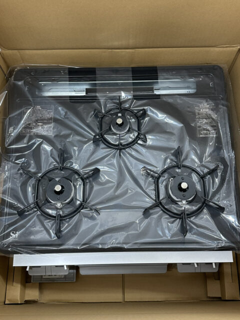 HARMAN ビルトイン ガスコンロ DG32T2VQ1SV 都市ガス 3口