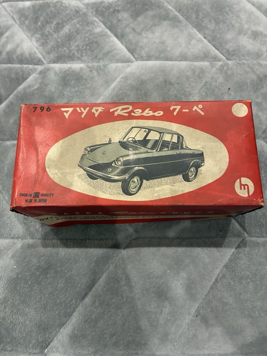 バンダイ マツダ R360 クーペ ミニカー ブリキ