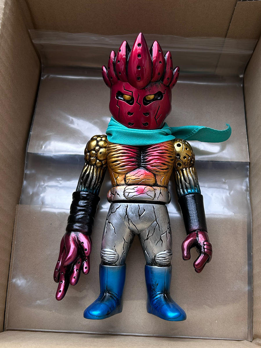 リアルヘッド カオスマン ワンウィーク ギャラクシーメタリック ソフビ