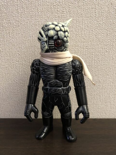 リアルヘッド カオスマンマン ドクロマニヨン ソフビ フィギュア