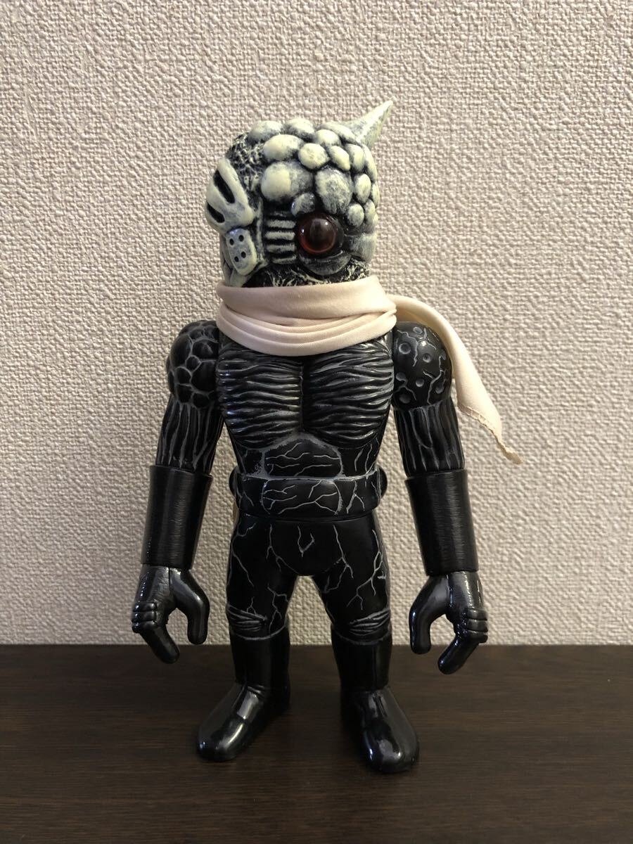 リアルヘッド カオスマンマン ドクロマニヨン ソフビ フィギュア