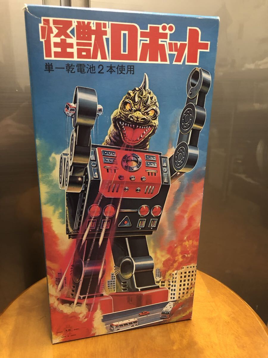 丸善商店 メタルハウス 怪獣ロボット ブリキ 日本製