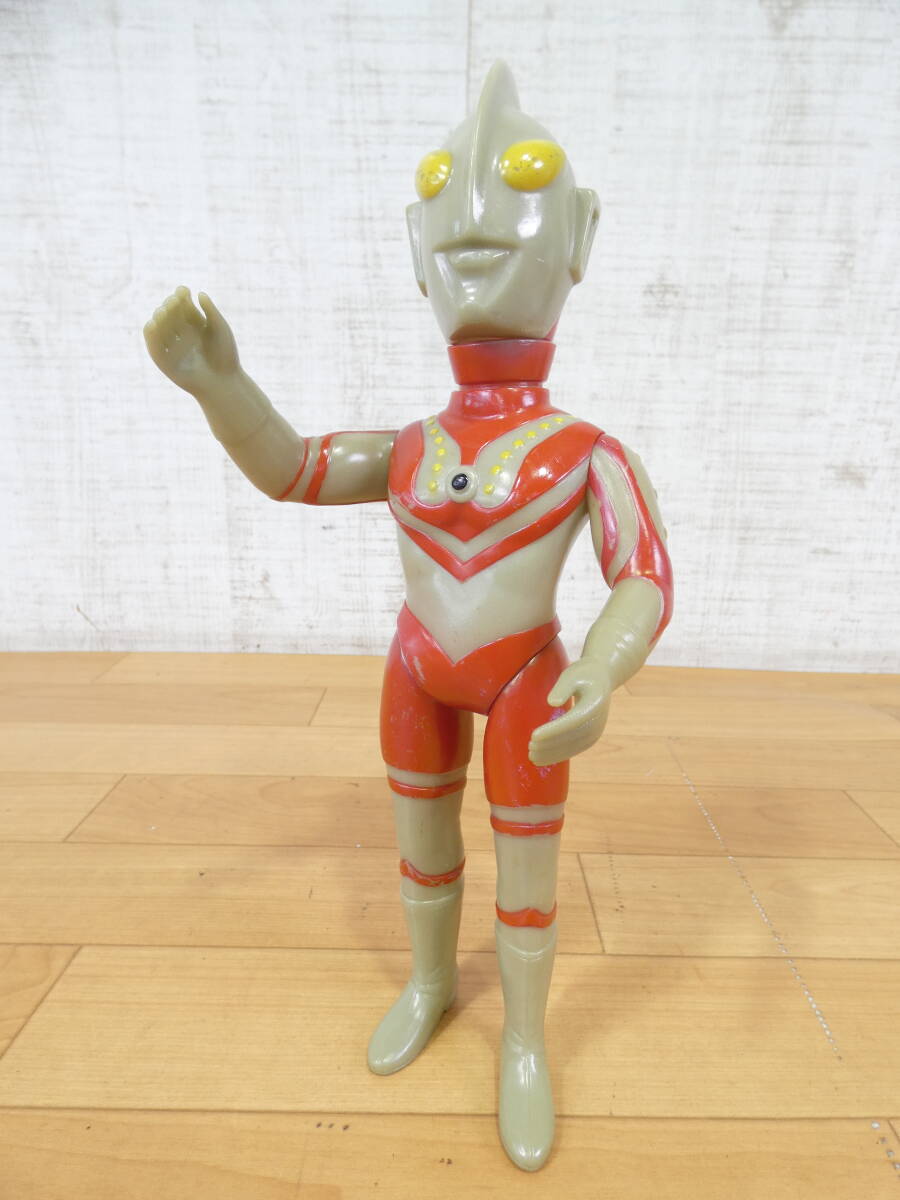 ブルマァク レトロ玩具 ウルトラヒーロー ソフビ人形 ゾフィー 32cm
