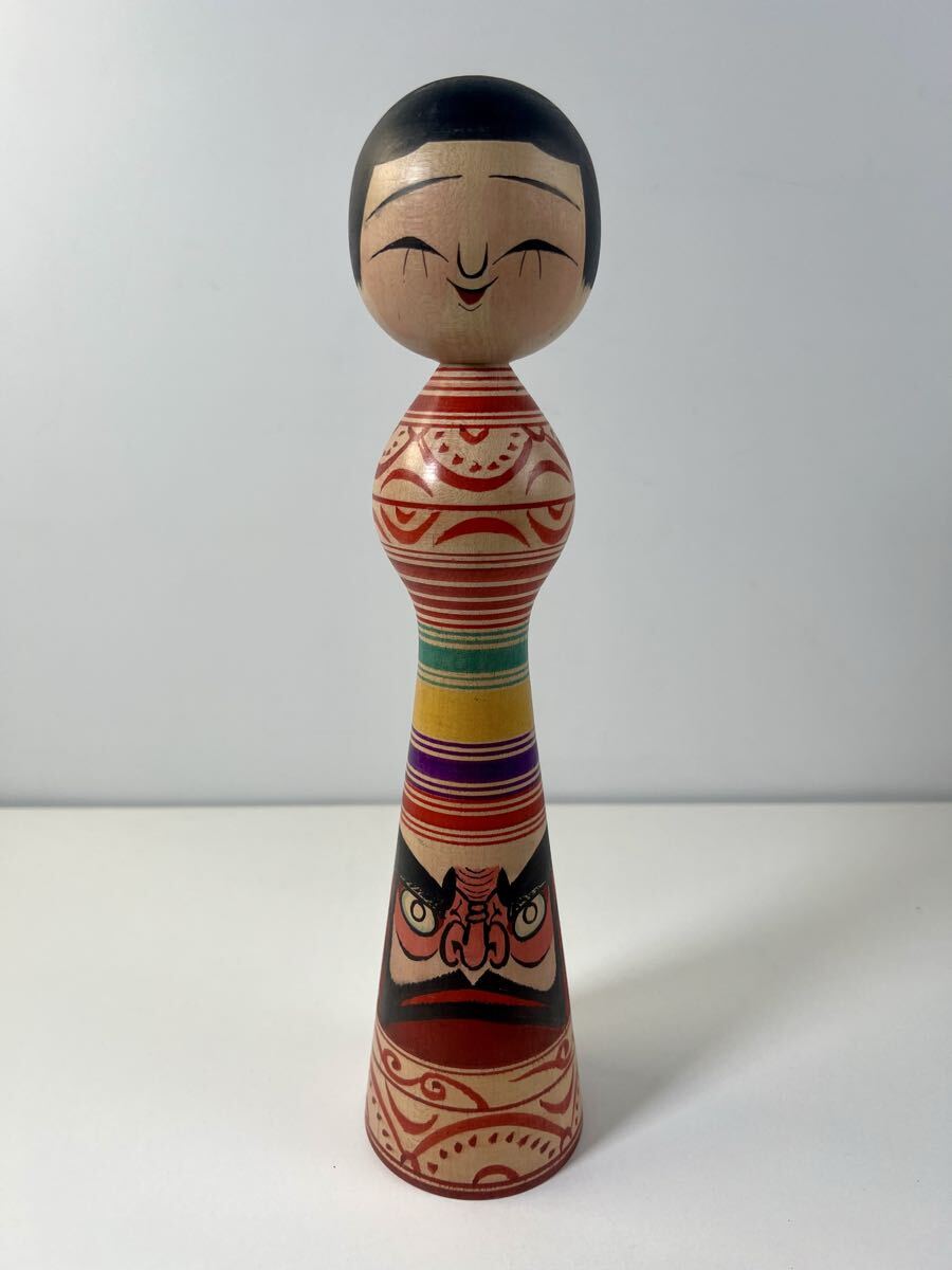 盛秀太郎作 伝統こけし 木彫人形