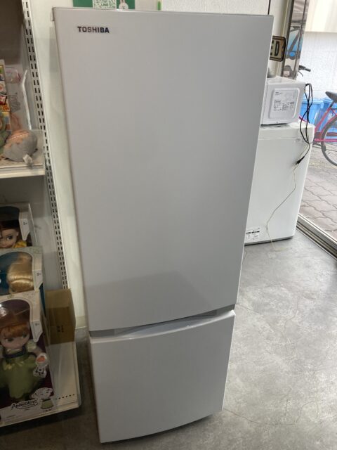TOSHIBA 2021年製 170L 冷蔵庫 中古品販売