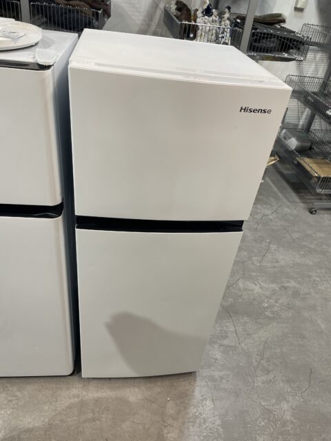 ハイセンス　2021年製　120L 冷凍冷蔵庫 中古品販売