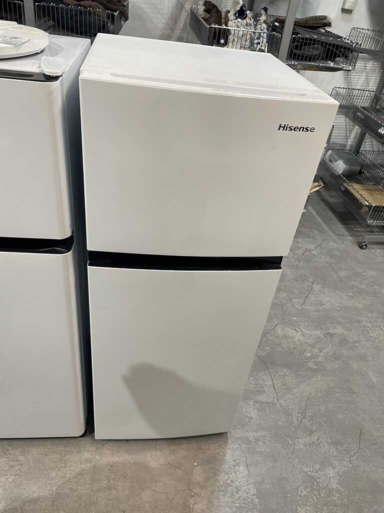 ハイセンス　2021年製　120L 冷凍冷蔵庫 中古品販売