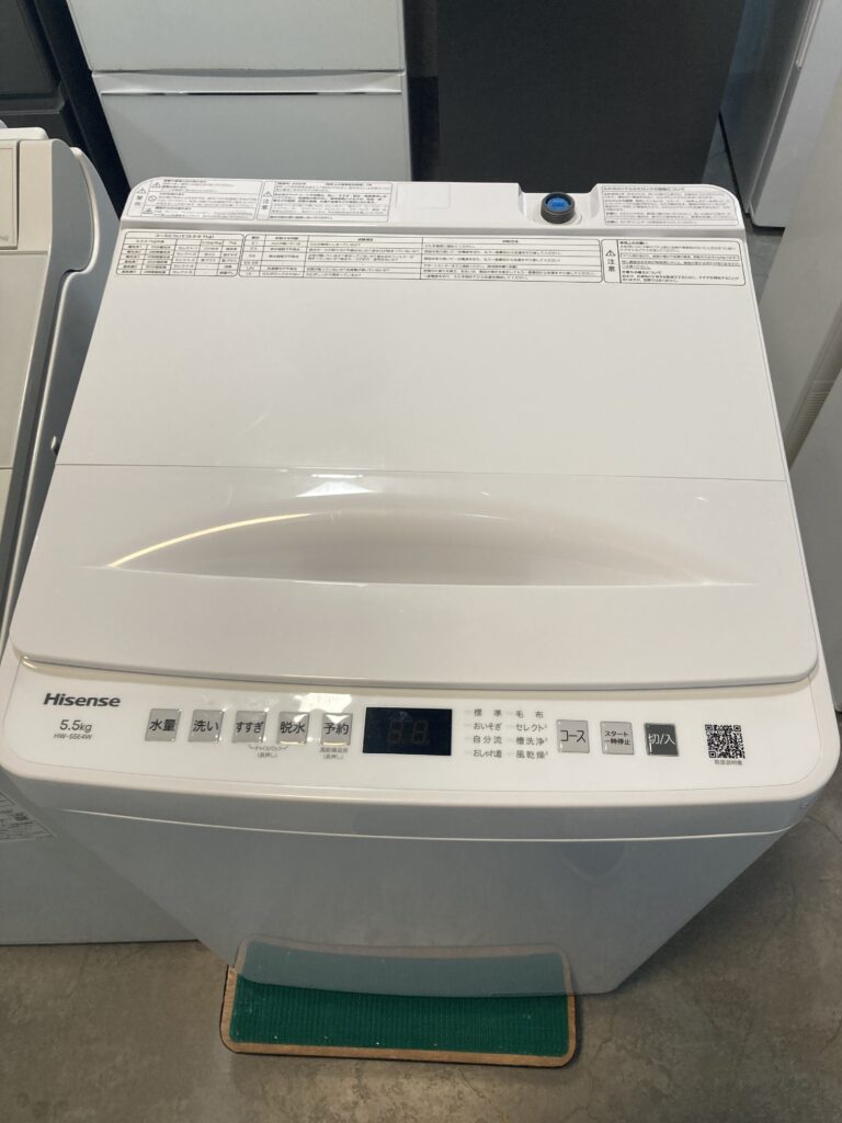 ハイセンス 2025年製 5.5kg 洗濯機 中古品販売