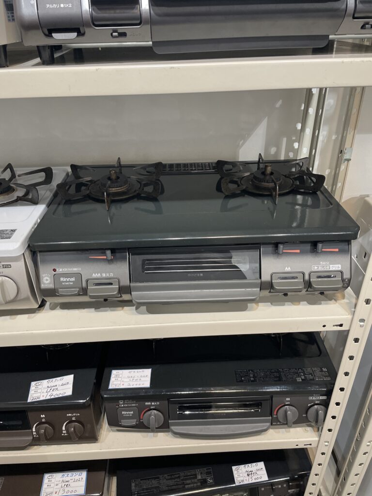 Rinnai 2021年製　LPガス　ガスコンロ 中古品販売