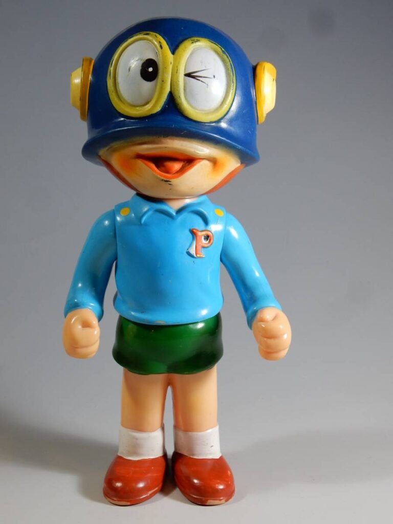 タカラヤ パーマン スタンダード ソフビ人形 藤子不二雄