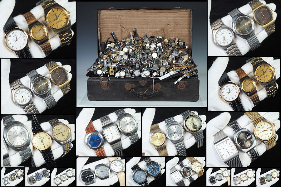 （宅配買取）セイコー シチズン 腕時計 まとめて 1282本