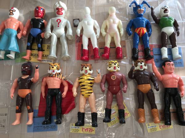 (宅配買取）マルサン タイガーマスク ソフビ 50体セット