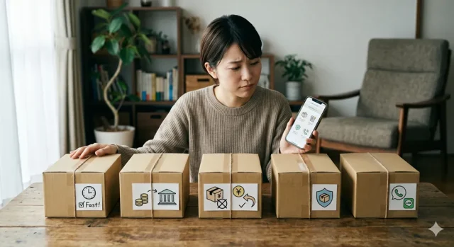 日数で差がつく宅配買取業者の選び方5つのチェックポイント