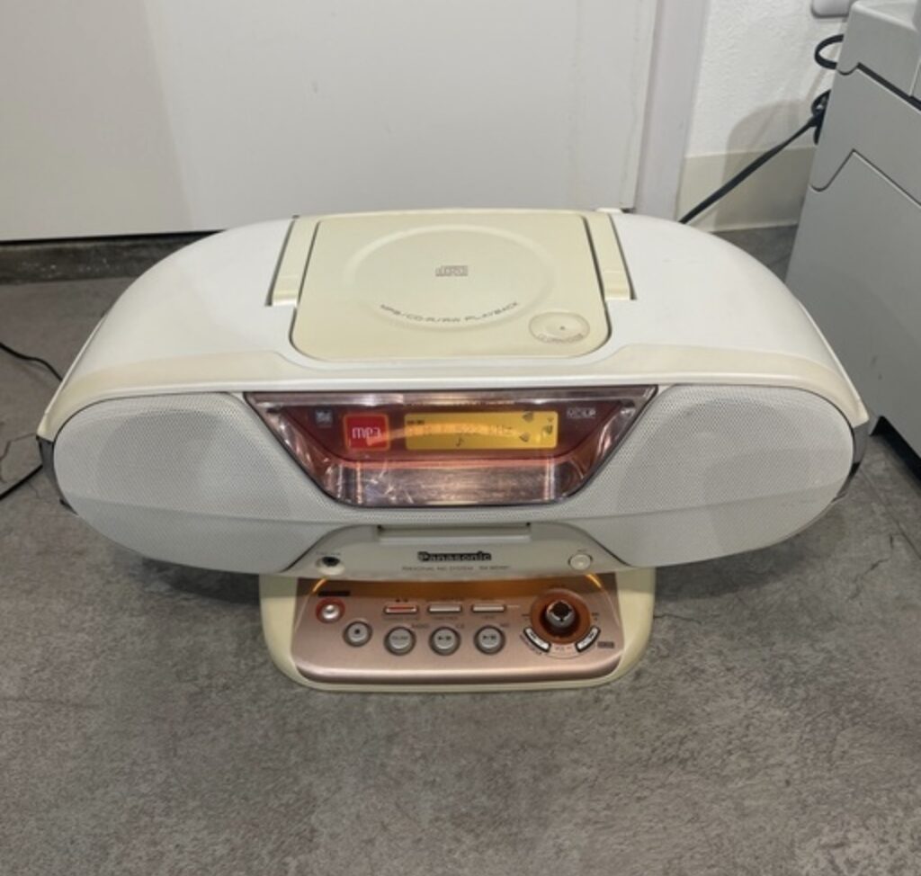 Panasonic  MD CDラジカセ 中古品販売
