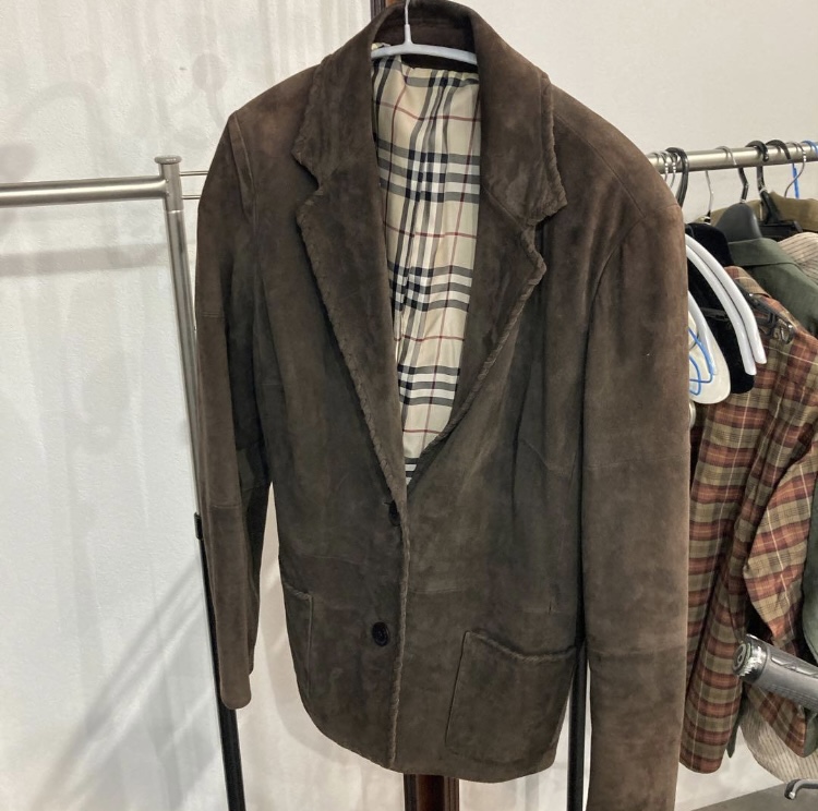 古着　Burberry バーバリーロンドン　レザー　スウェードジャケット 中古・古着通販】BURBERRY LONDON (バーバリーロンドン) スウェード