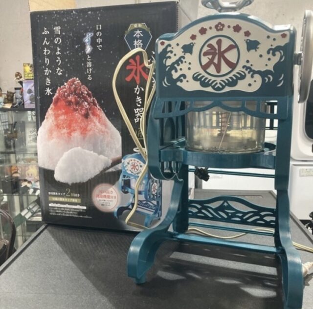 ドウシシャ 電動氷かき器 中古品販売