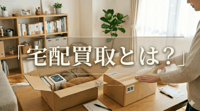 【完全ガイド】宅配買取とは？流れ・メリット・注意点を徹底解説|初心者でも安心の始め方