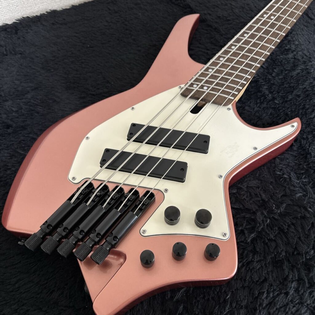 HEX Guiters NB505 ヘッドレス エレキベース 5弦
