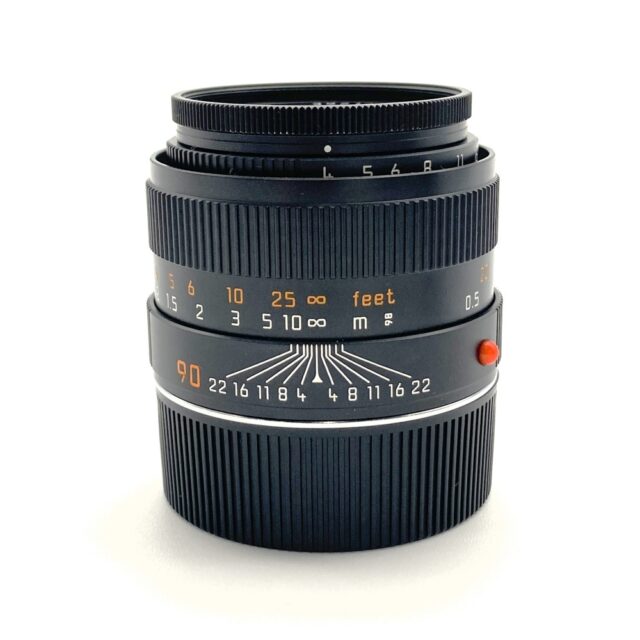Leica MACRO-ELMAR-M 90mm F4 マクロエルマー ブラック