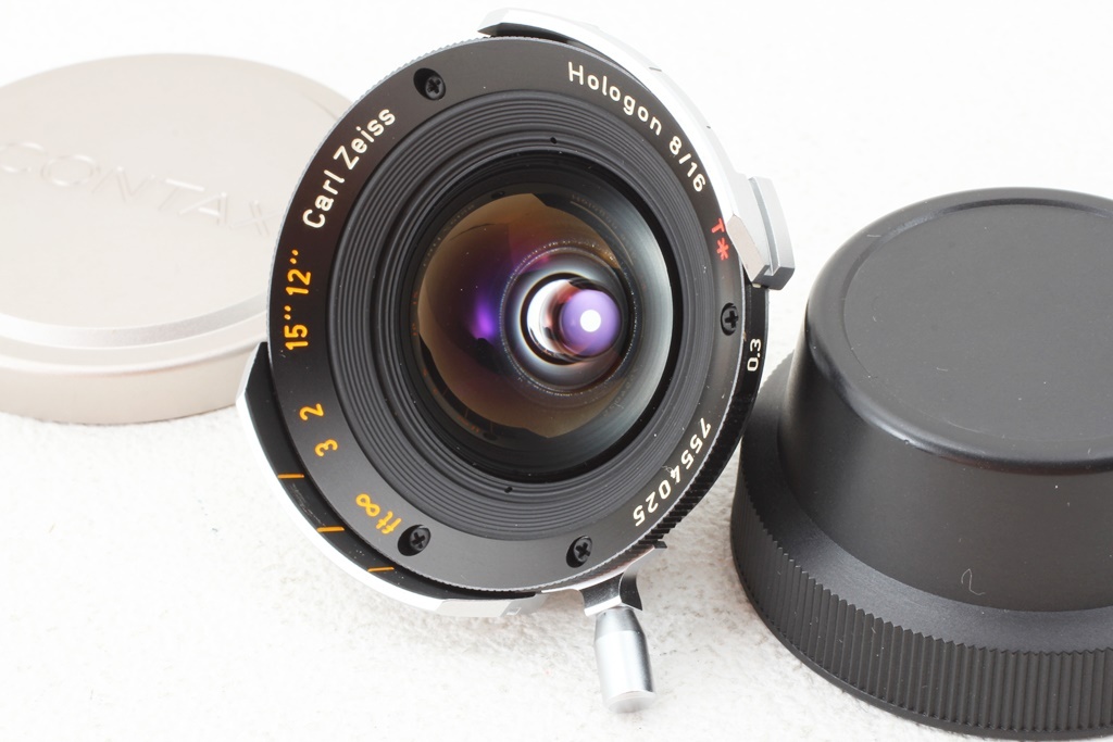 Contax G Hologon 16mm F8 T* ファインダー超広角レンズ