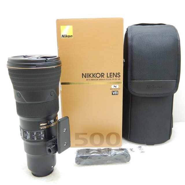 Nikon AF-S NIKKOR 500mm f/5.6E PF ED VR 望遠単焦点レンズ