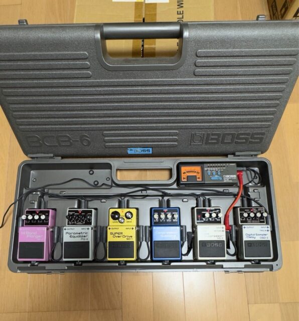 BOSS エフェクター 6台セット NS-2 CS-3 SD-1 PQ-4 HF-2 DSD-3