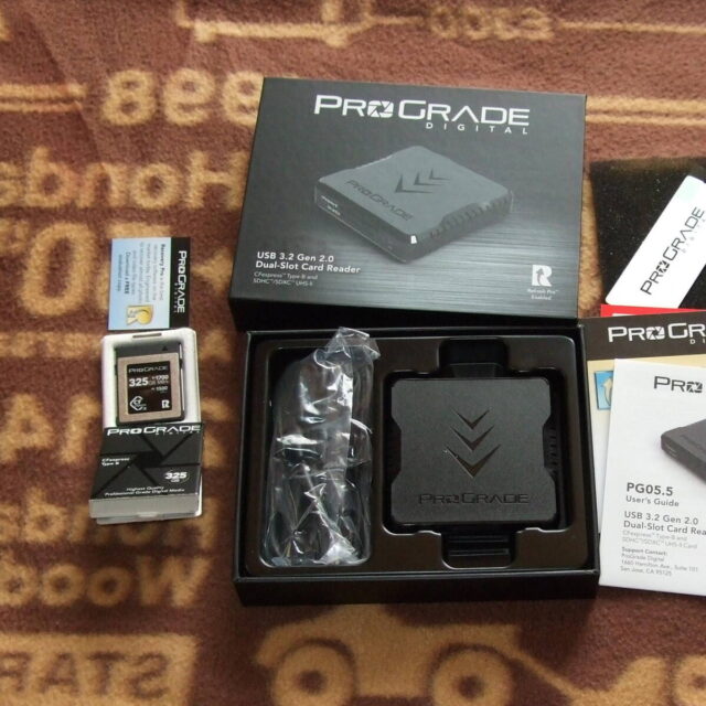 ProGrade Digital CFexpress 2.0 Type B COBALT 325GB カードリーダーセット