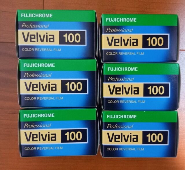 富士フイルム ベルビア Velvia100 6本セット